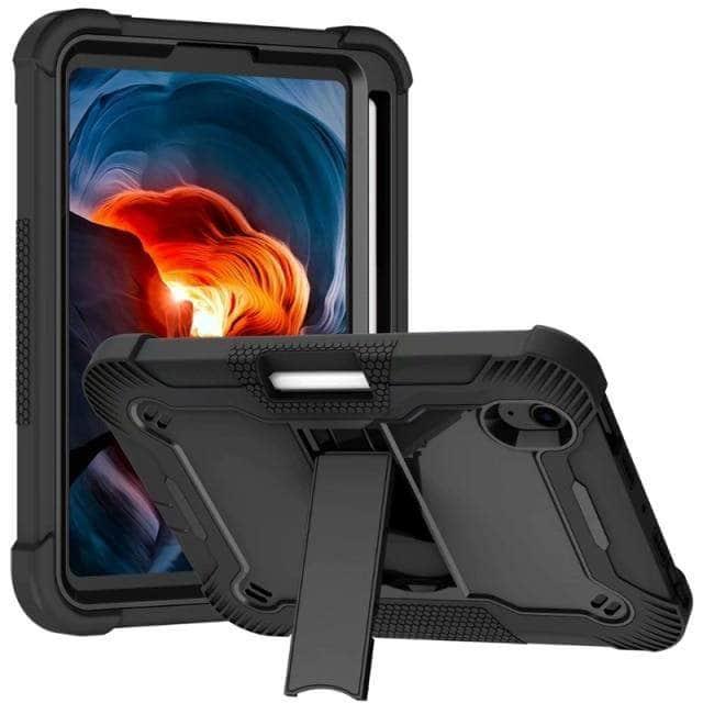 CaseBuddy Australia Casebuddy Black iPad Mini 6 Lightweight Slim Protective Shockproof Case