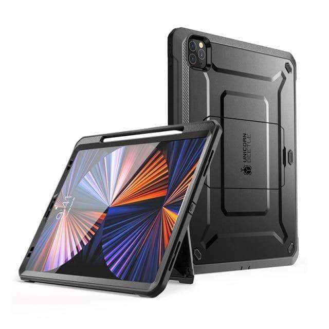 CaseBuddy Australia Casebuddy Black iPad Pro 11 2021 SUPCASE UB Support Apple Pencil Charging Full-Body Rugged Cover