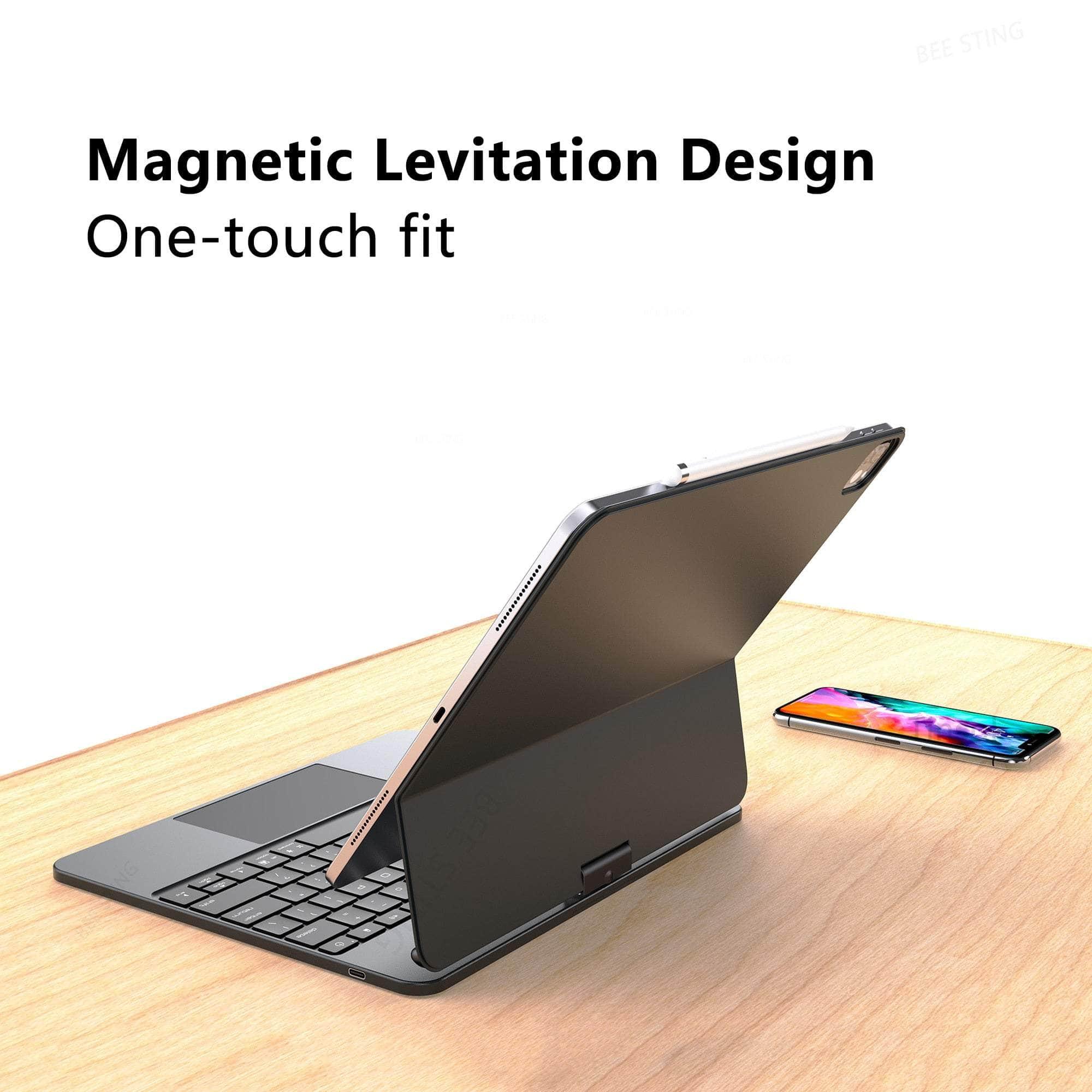 Casebuddy iPad Pro 11 2022 / English iPad Pro 11 2022 Magic 360° Rotatable Backlit Keyboard Case