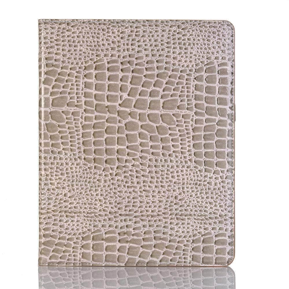 CaseBuddy Australia Casebuddy iPad Pro 12.9 2020 Premium PU Leather Crocodile Pattern Smart Case