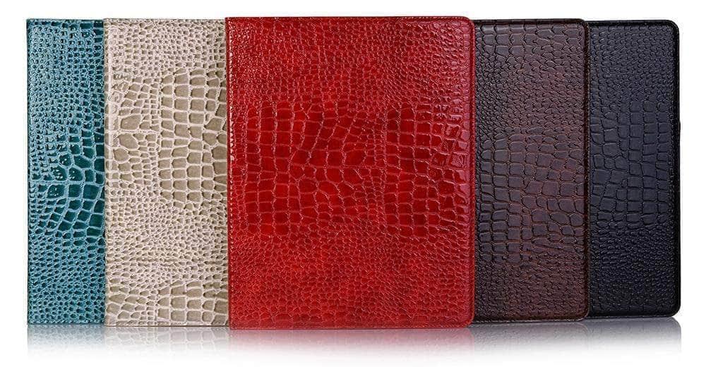 CaseBuddy Australia Casebuddy iPad Pro 12.9 2020 Premium PU Leather Crocodile Pattern Smart Case