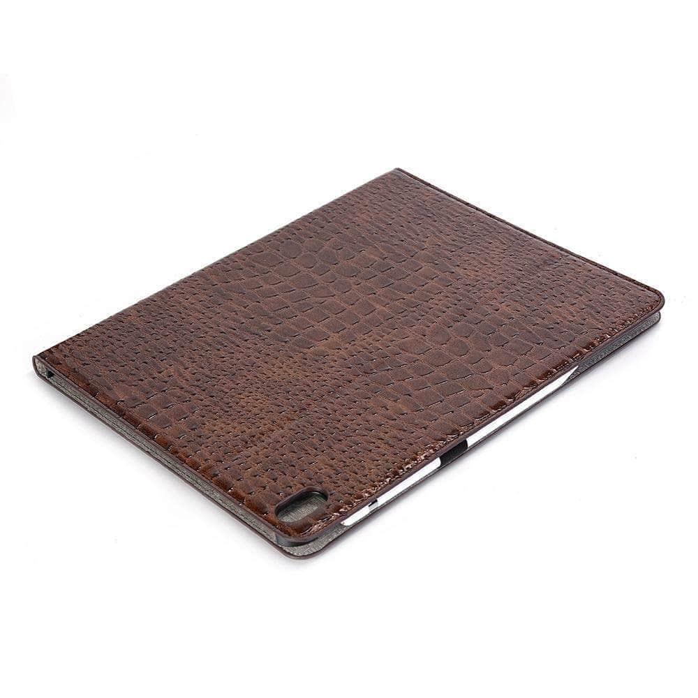 CaseBuddy Australia Casebuddy iPad Pro 12.9 2020 Premium PU Leather Crocodile Pattern Smart Case