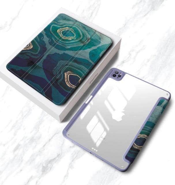 CaseBuddy Australia Casebuddy Mountain line / iPad Pro 12.9 2021 iPad Pro 2021 Apple Pencil Holder Wireless Charging Case