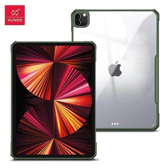 CaseBuddy Australia Casebuddy Green-1 / 2021 iPad Pro 11 iPad Pro 2021 Xundd Airbag Shockproof Back Transparent Cover