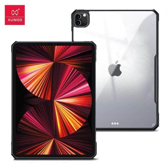 CaseBuddy Australia Casebuddy Black-1 / 2021 iPad Pro 11 iPad Pro 2021 Xundd Airbag Shockproof Back Transparent Cover