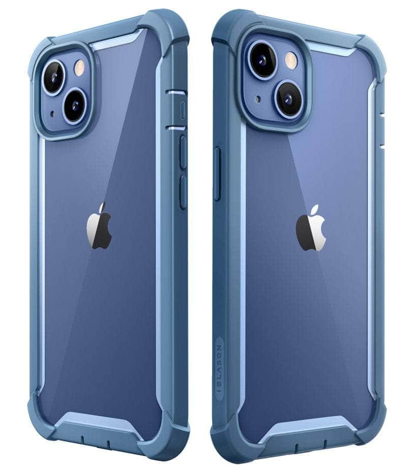 Casebuddy Black / PC + TPU iPhone 14 I-BLASON Ares Dual Layer Rugged Case