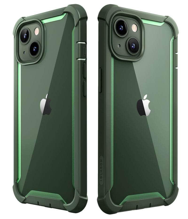 Casebuddy Black / PC + TPU iPhone 14 I-BLASON Ares Dual Layer Rugged Case