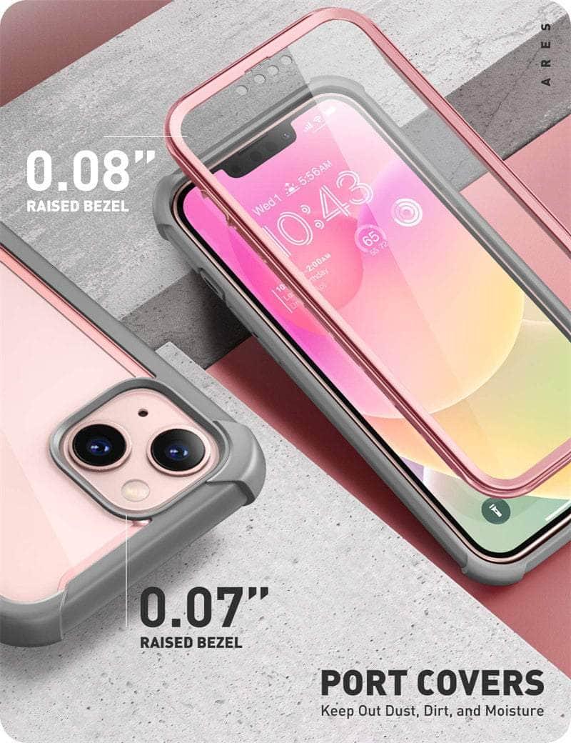 Casebuddy Black / PC + TPU iPhone 14 I-BLASON Ares Dual Layer Rugged Case