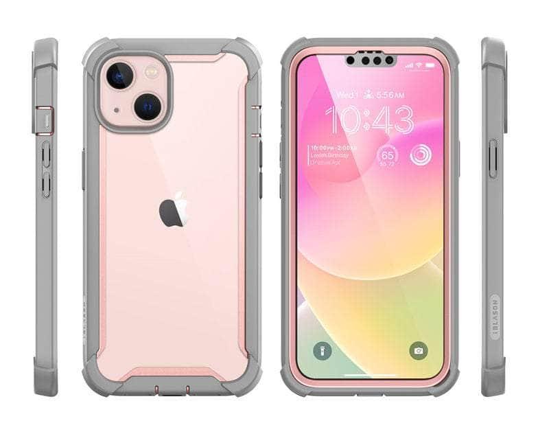 Casebuddy Black / PC + TPU iPhone 14 I-BLASON Ares Dual Layer Rugged Case