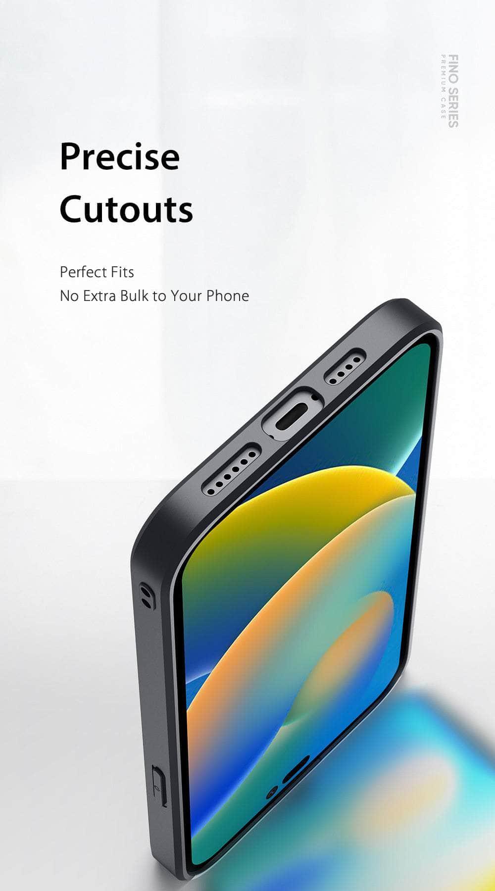 Casebuddy iPhone 14 Pro DUX DUCIS Woven Fabric Slim Back Case