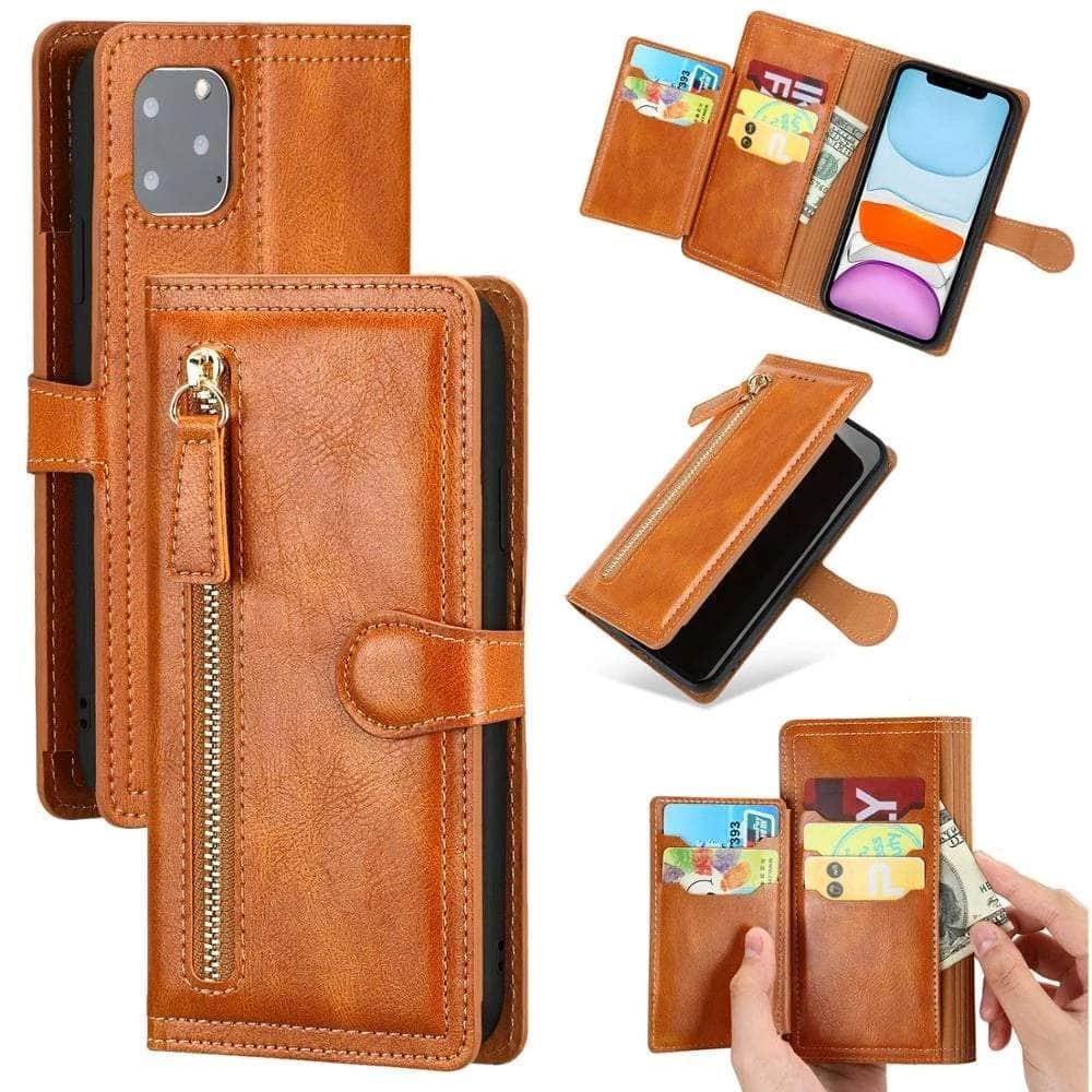 Casebuddy iPhone 14 Pro Leather Wallet Book Case