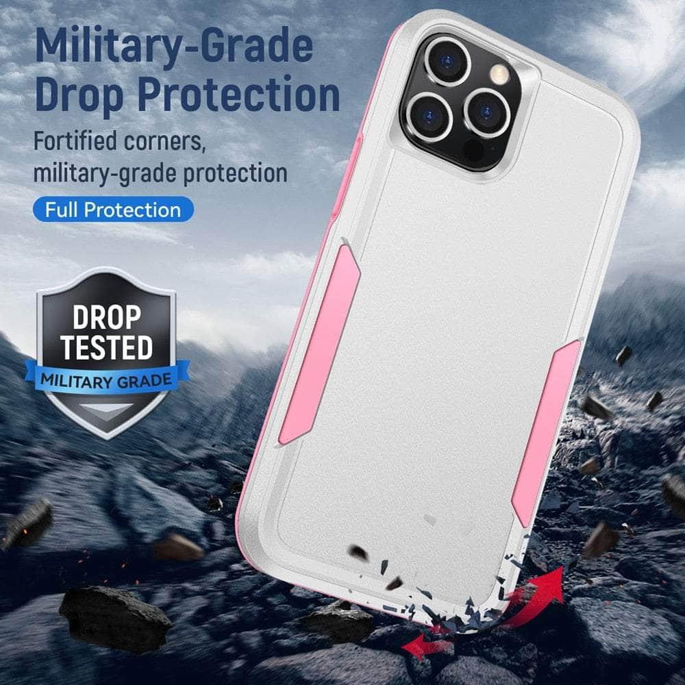 Casebuddy iPhone 14 Pro Sturdy Heavy Duty Hybrid Armor Case