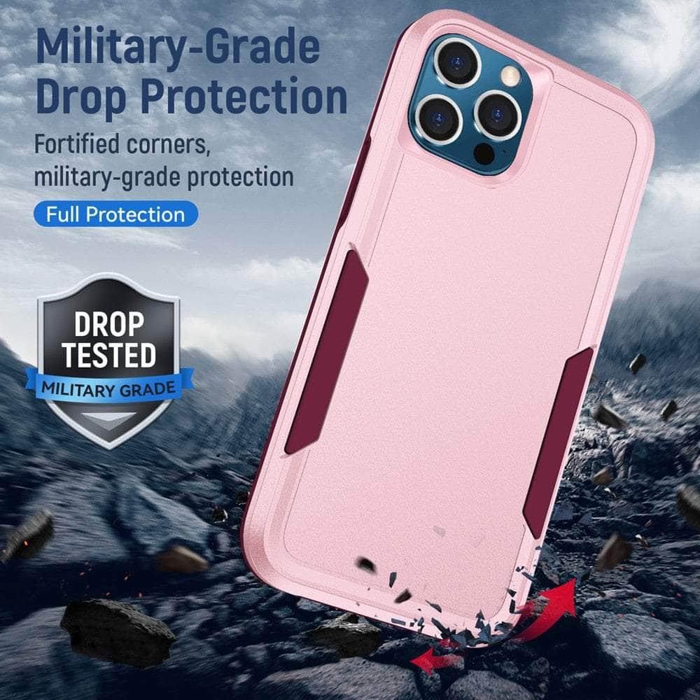 Casebuddy iPhone 14 Pro Sturdy Heavy Duty Hybrid Armor Case
