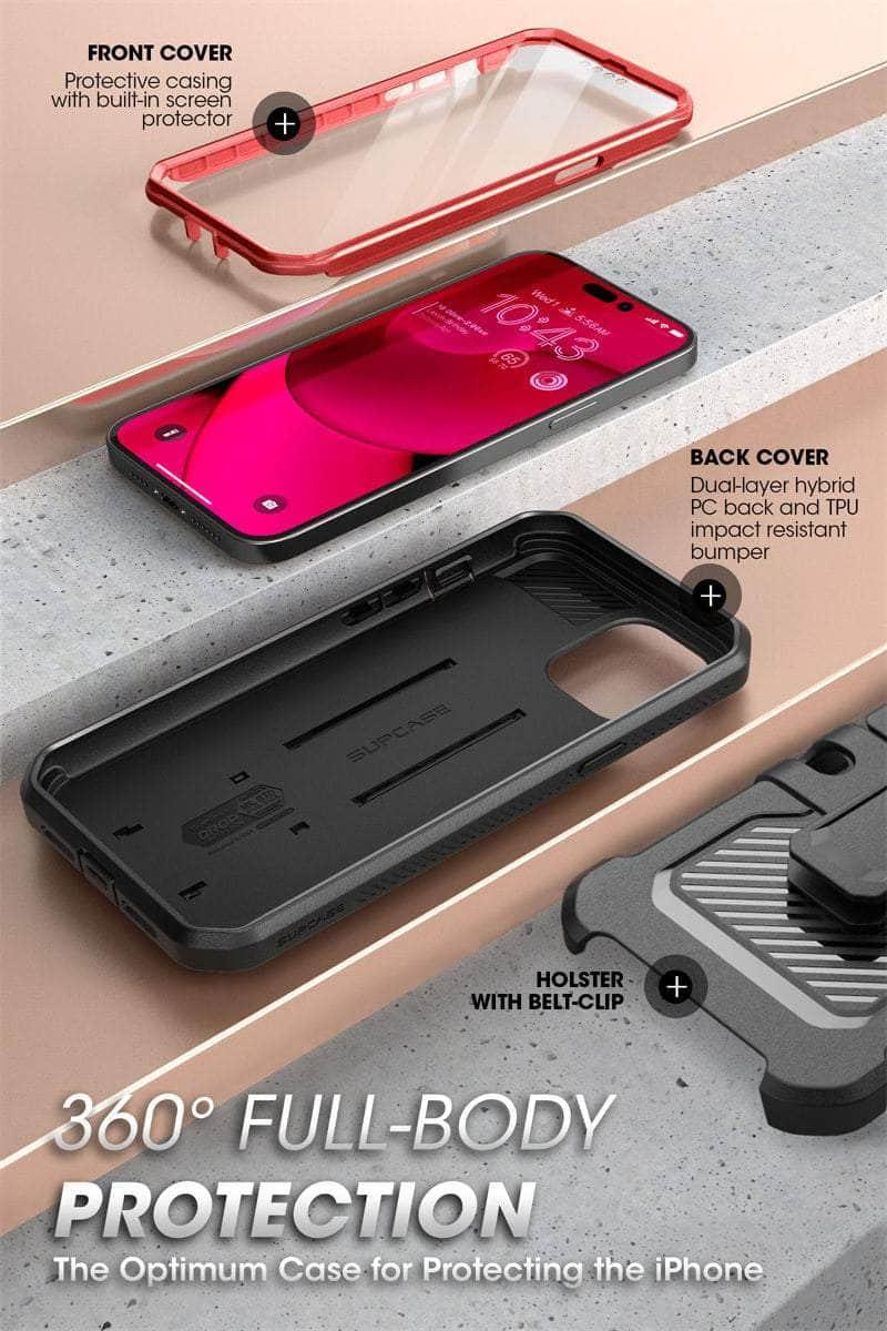Casebuddy iPhone 14 Pro SUPCASE UB Pro Rugged Holster