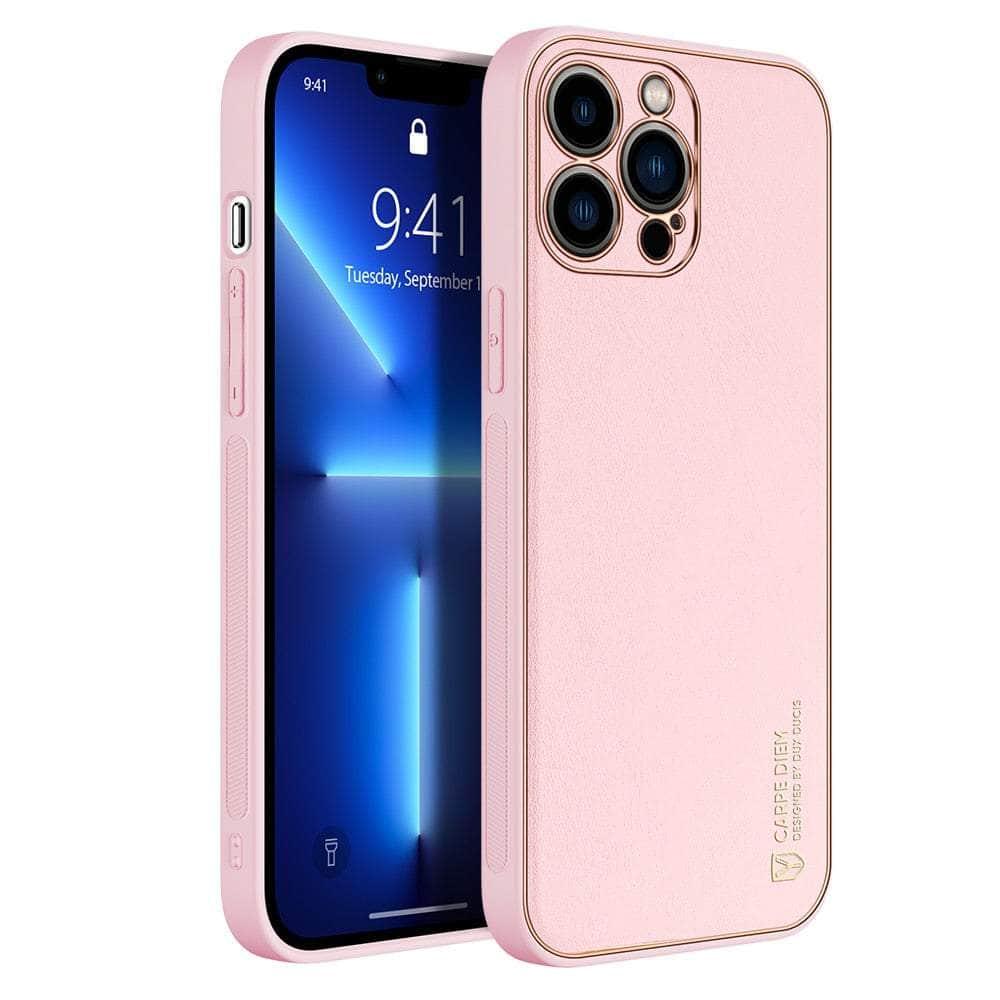 Casebuddy Pink / For Iphone 14 Pro iPhone 14 Pro Ultra-thin Plating Back Case