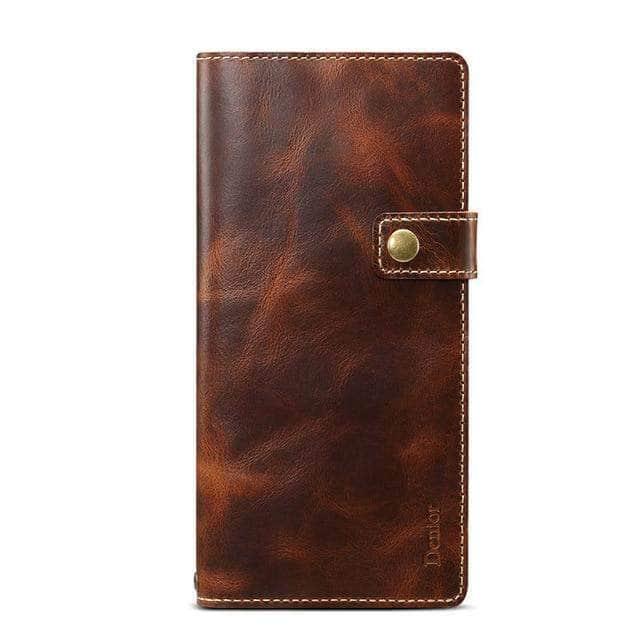 iPhone SE 2020 Real Leather Luxury Wallet Case - CaseBuddy