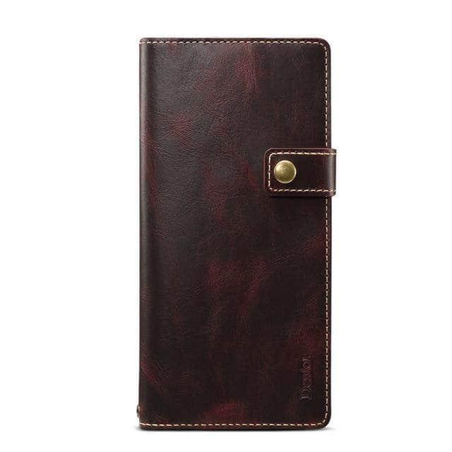 iPhone SE 2020 Real Leather Luxury Wallet Case - CaseBuddy