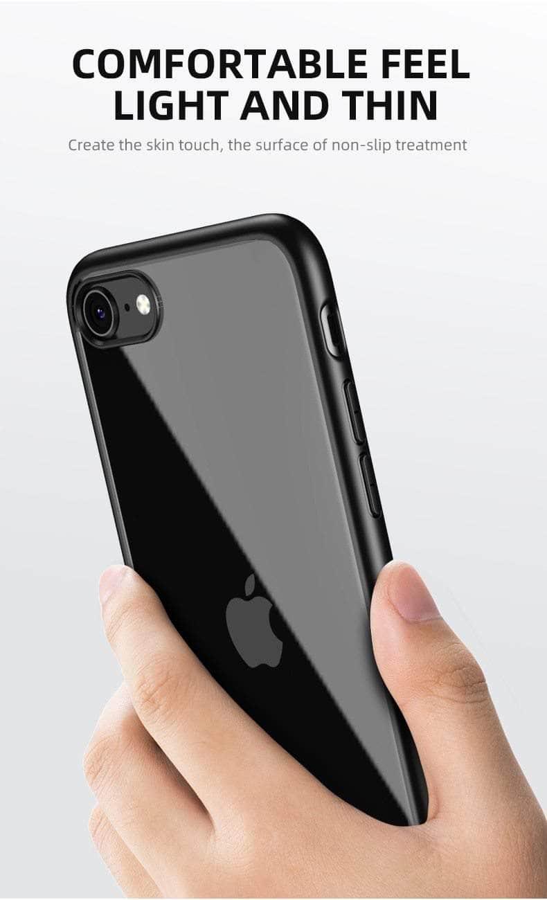 iPhone SE 2020 Shockproof Bumper Cover Anti-Scratch HD Clear Cover - CaseBuddy