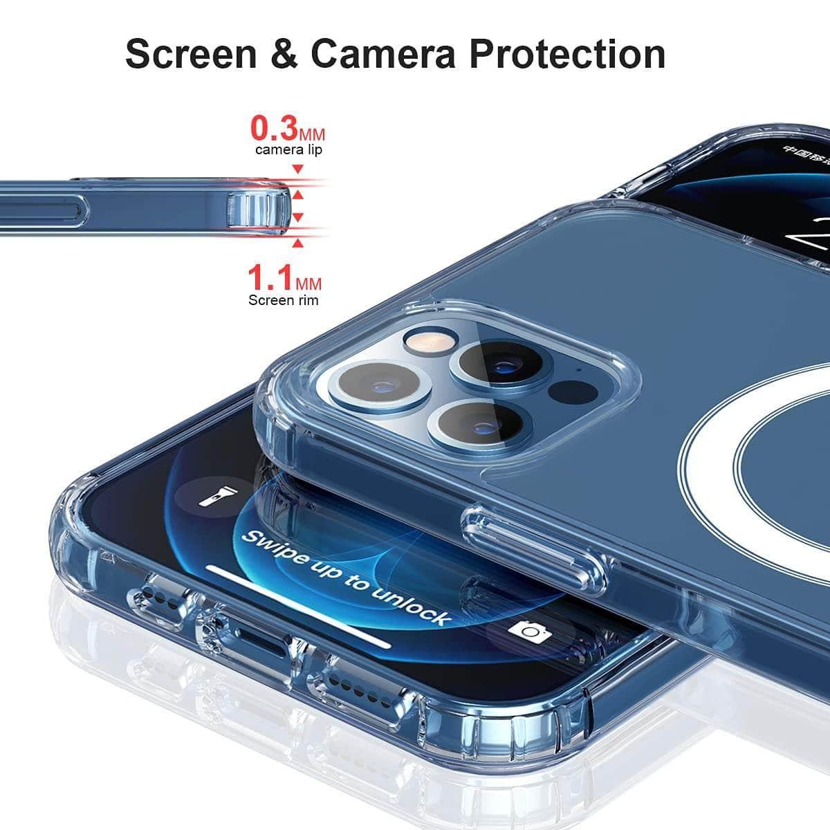 CaseBuddy Australia Casebuddy iPhone SE 2022 Magsafe Clear Silicone Magnetic Case