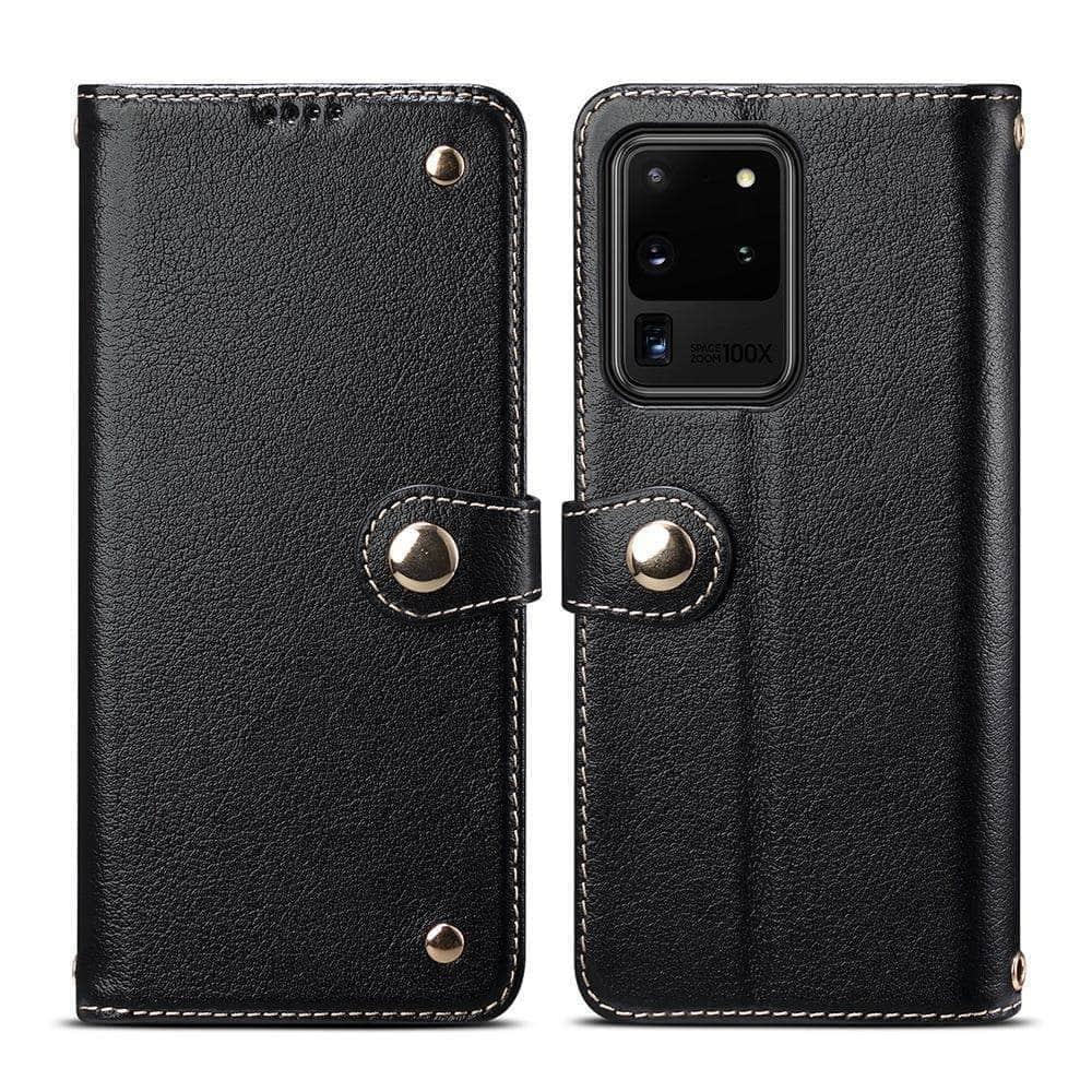CaseBuddy Australia Casebuddy Leather Phone Flip Case Galaxy S Card Slot