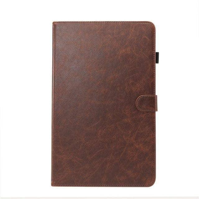 Luxury Case Samsung Galaxy Tab A 10.5 T590 T595 T597 SM-T595 Leather Look Stand - CaseBuddy