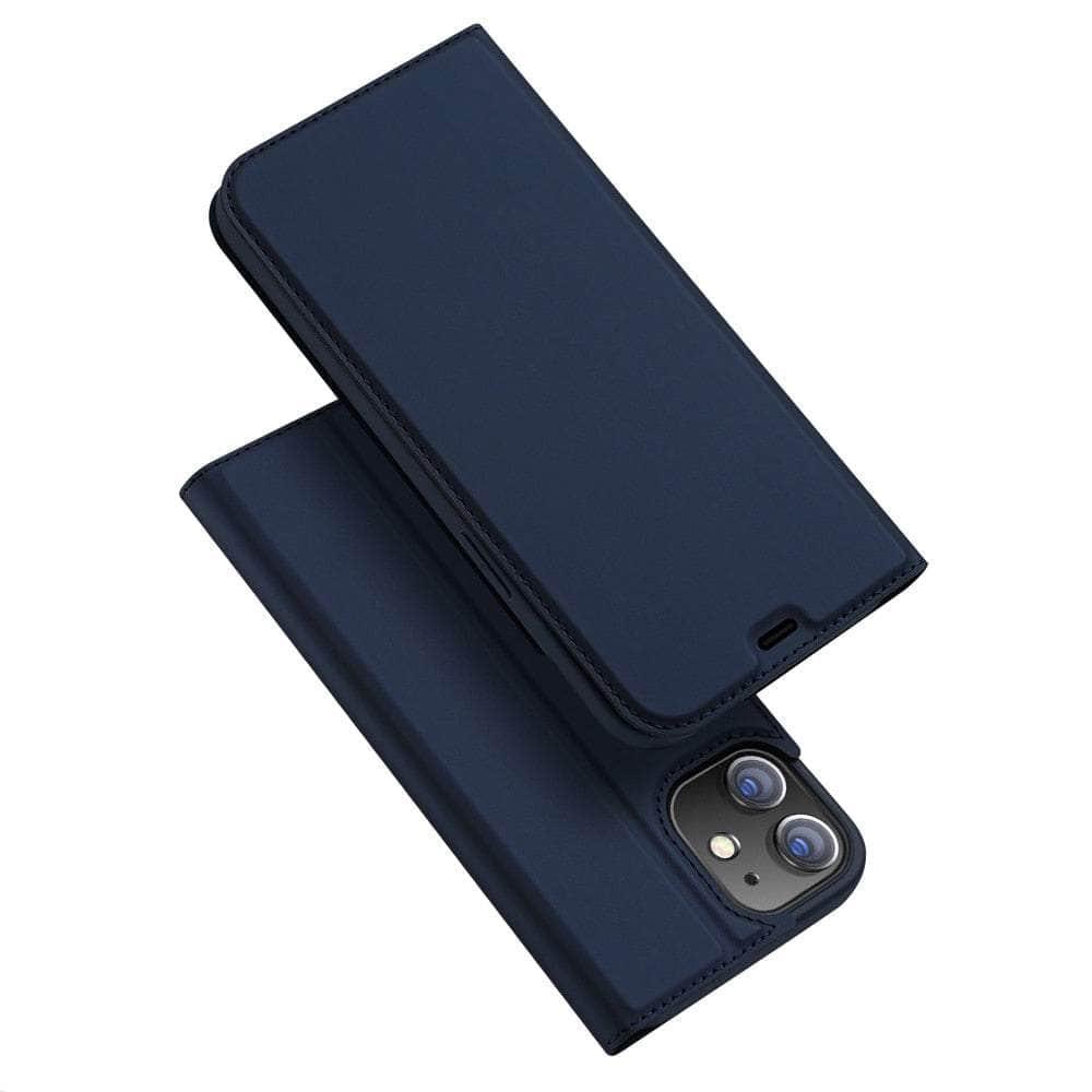 Casebuddy Blue / For Iphone 14 Plus Luxury Magnetic iPhone 14 Plus Leather Flip Wallet