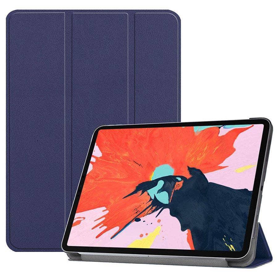 Magnetic Case iPad Pro 12.9 2018 (3th Gen) Leather Look Flip Auto Sleep/Wake