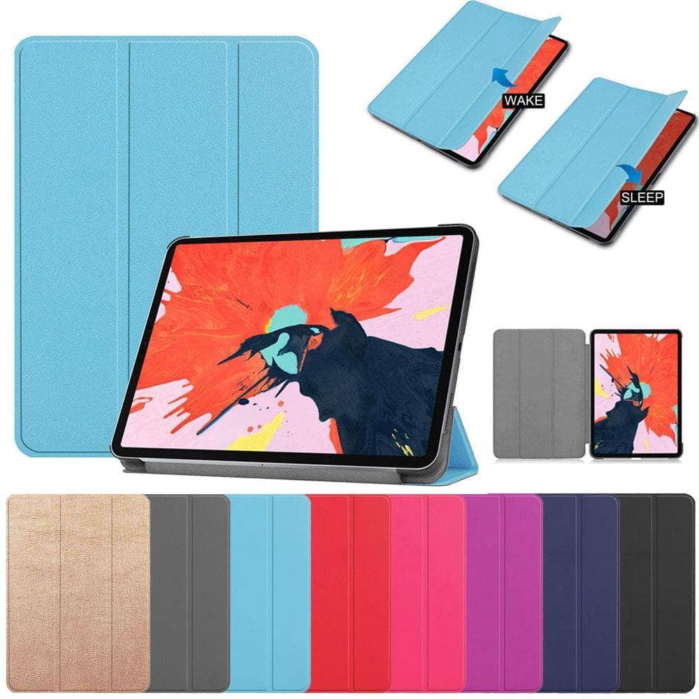 Magnetic Case iPad Pro 12.9 2018 (3th Gen) Leather Look Flip Auto Sleep/Wake