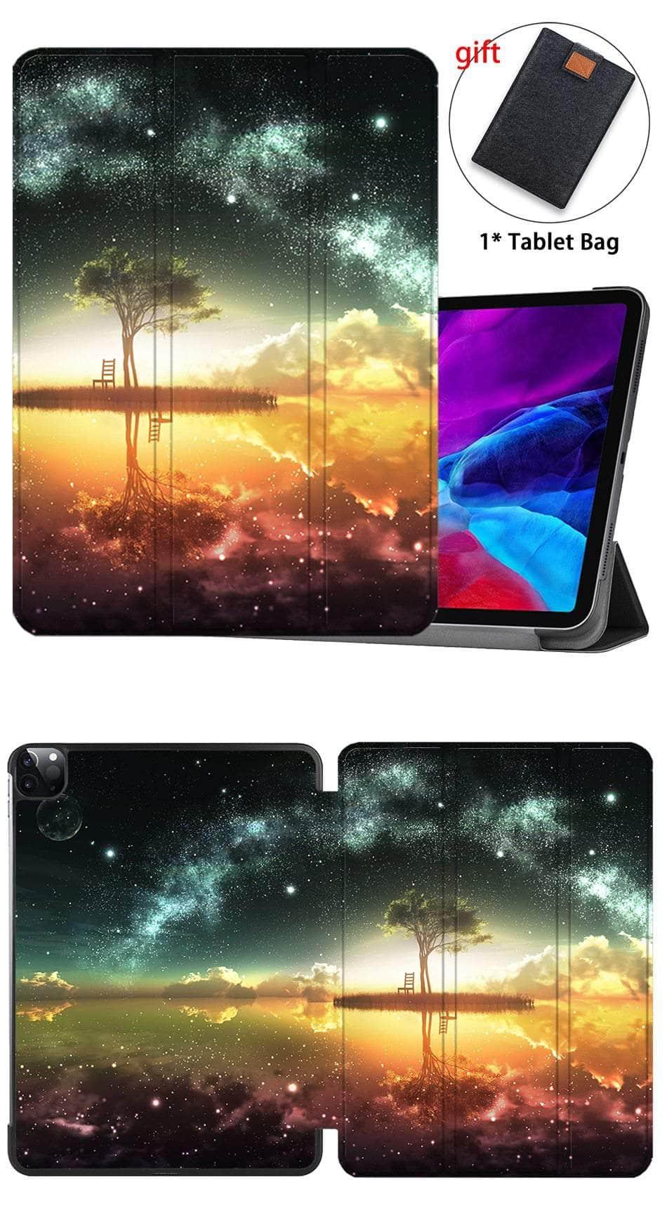 CaseBuddy Australia Casebuddy MTT iPad Pro 12.9 (2018/2020) Pencil Magnetic TriFold Smart Stand Case