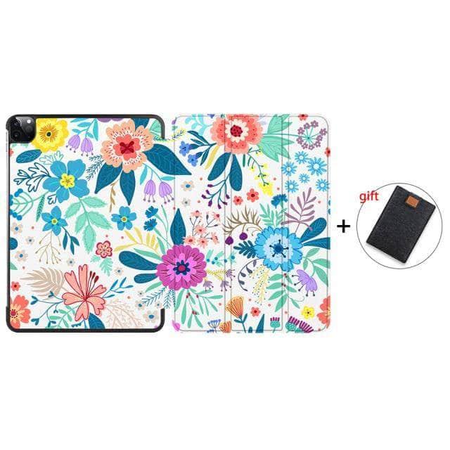 CaseBuddy Australia Casebuddy IP08 / Pro 12.9 3rd 4th Gen MTT iPad Pro 12.9 (2018/2020) Pencil Magnetic TriFold Smart Stand Case