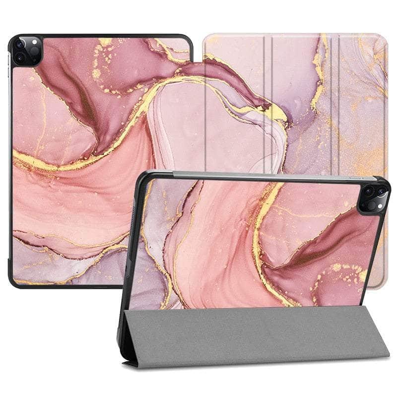 Casebuddy IP09 / iPad 10 2022 MTT Marble iPad 10 2022 Vegan Leather Flip Stand