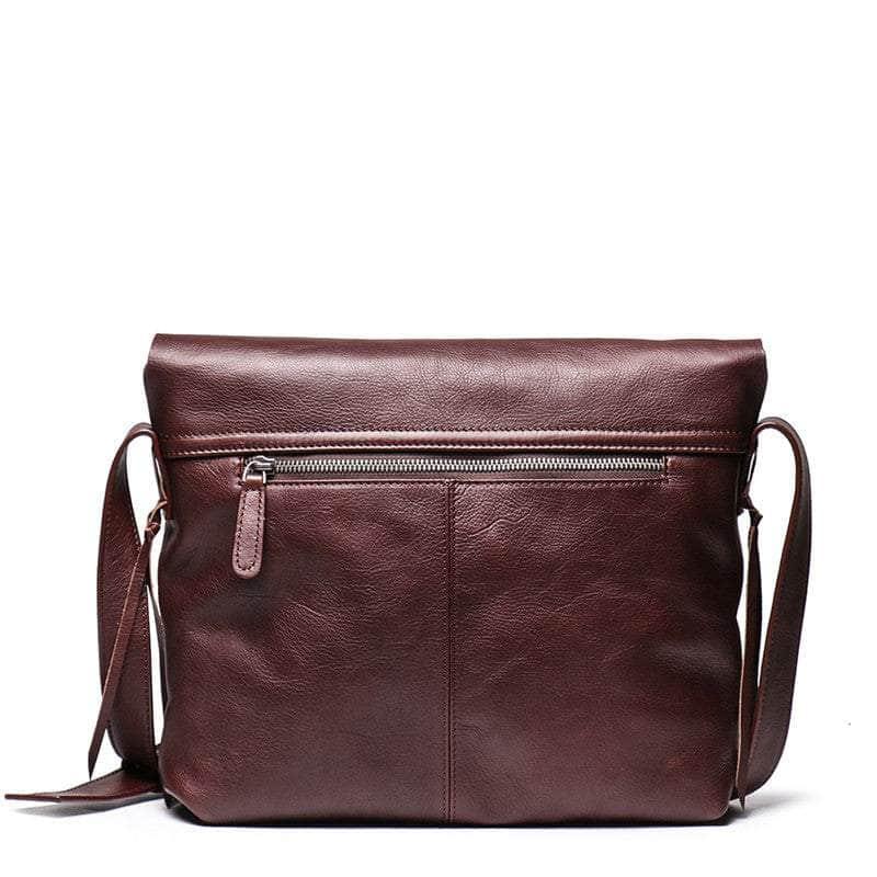 CaseBuddy Australia Nesitu Highend A4 Genuine Leather Cross Body Messenger Bag