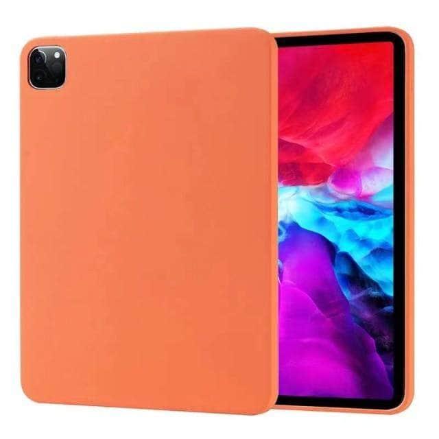CaseBuddy Australia Casebuddy Orange Case / For iP10.2 2019-2020 Original Liquid Silicone iPad 7 & 8 Case