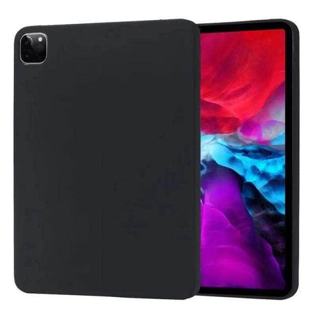 CaseBuddy Australia Casebuddy Black Case / For iP10.2 2019-2020 Original Liquid Silicone iPad 7 & 8 Case