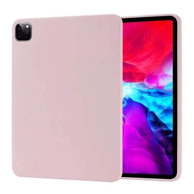 CaseBuddy Australia Casebuddy Pink Case / For iP10.2 2019-2020 Original Liquid Silicone iPad 7 & 8 Case