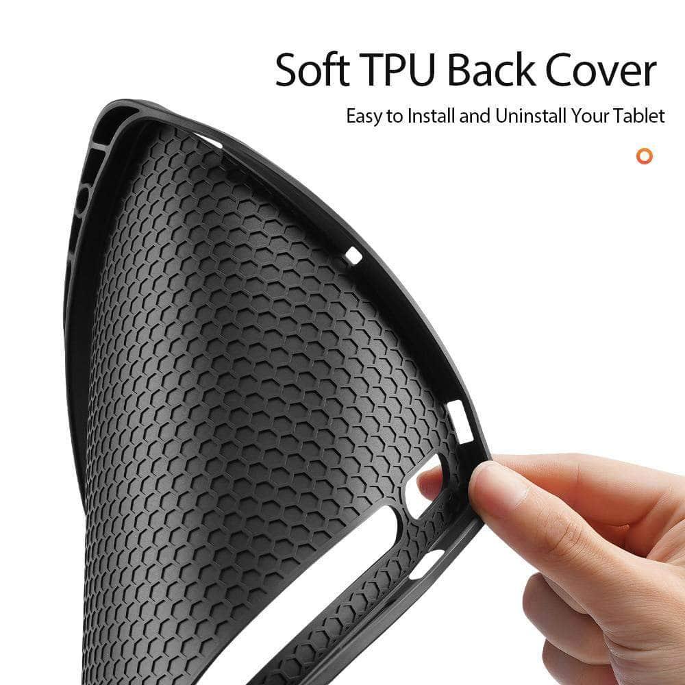 Pencil Holder Galaxy Tab S7 Plus 12.4 T970 T975 Smart Magnetic Cover - CaseBuddy