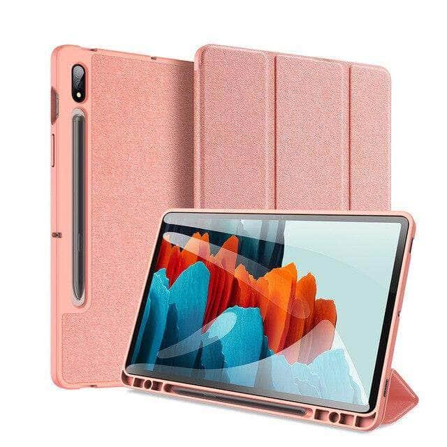Pencil Holder Galaxy Tab S7 Plus 12.4 T970 T975 Smart Magnetic Cover - CaseBuddy