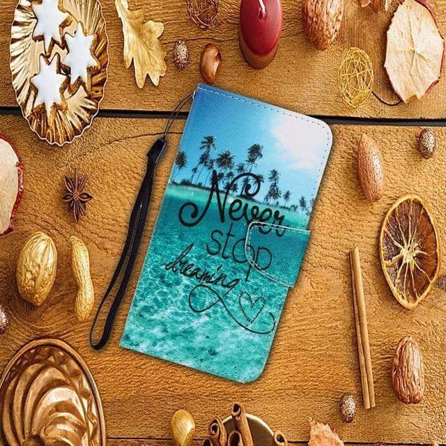 Printed Fun Style Leather Case Galaxy - CaseBuddy