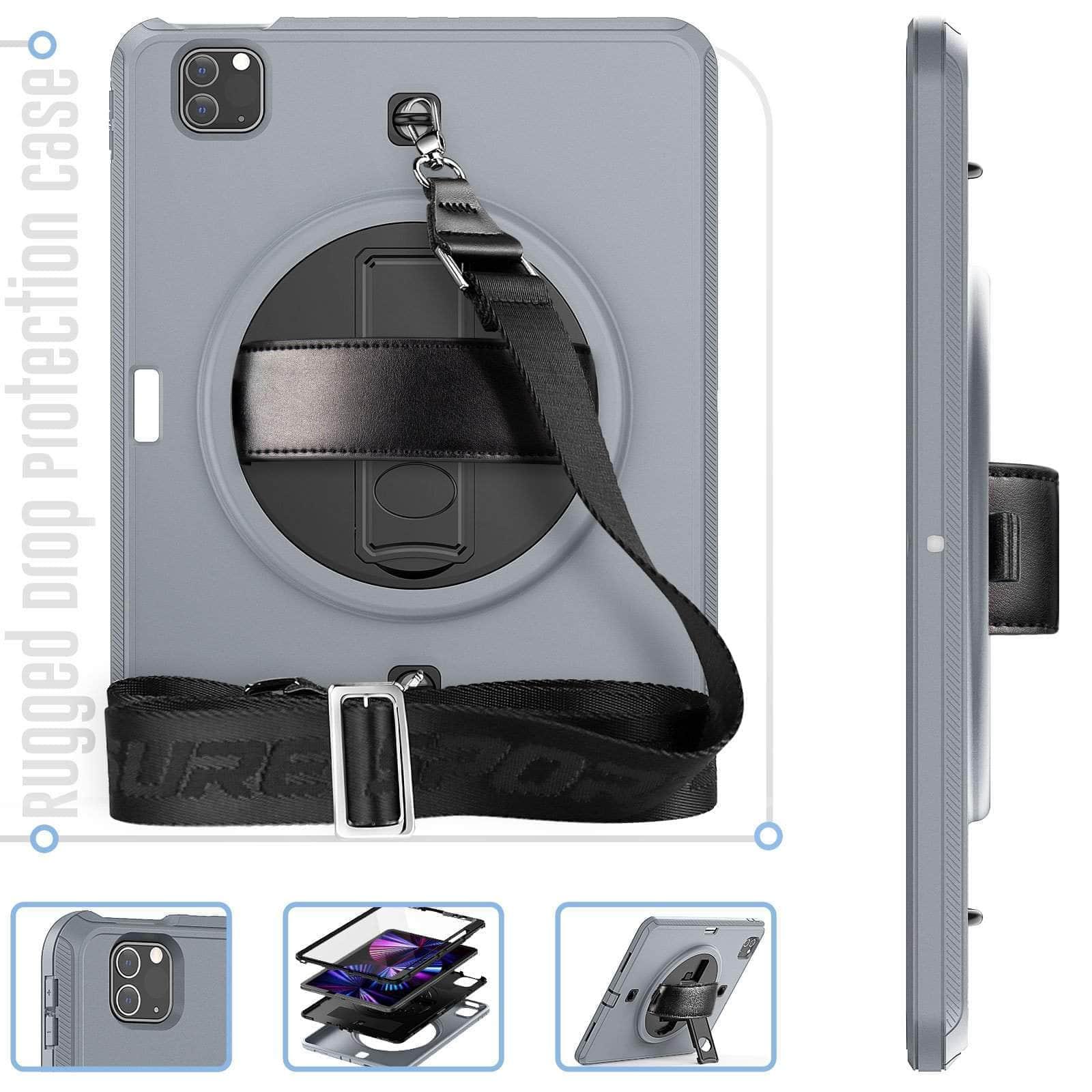 CaseBuddy Australia Casebuddy Rotation iPad 9 Kickstand Hand Strap Case