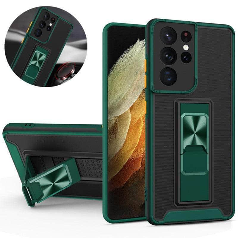 CaseBuddy Australia Casebuddy Samsung Galaxy A12 Luxury Shockproof Magnetic Holder Case