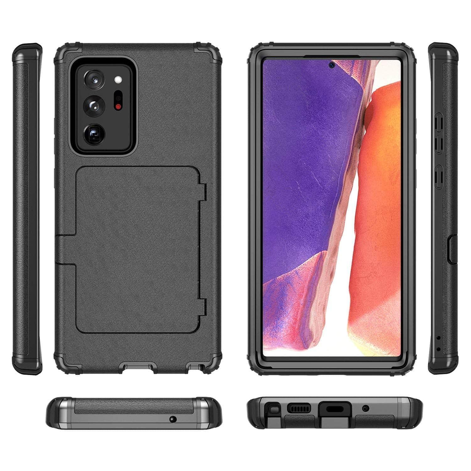 CaseBuddy Australia Casebuddy Samsung Galaxy Make up Mirror Armor Case Card Slots Holder Cover