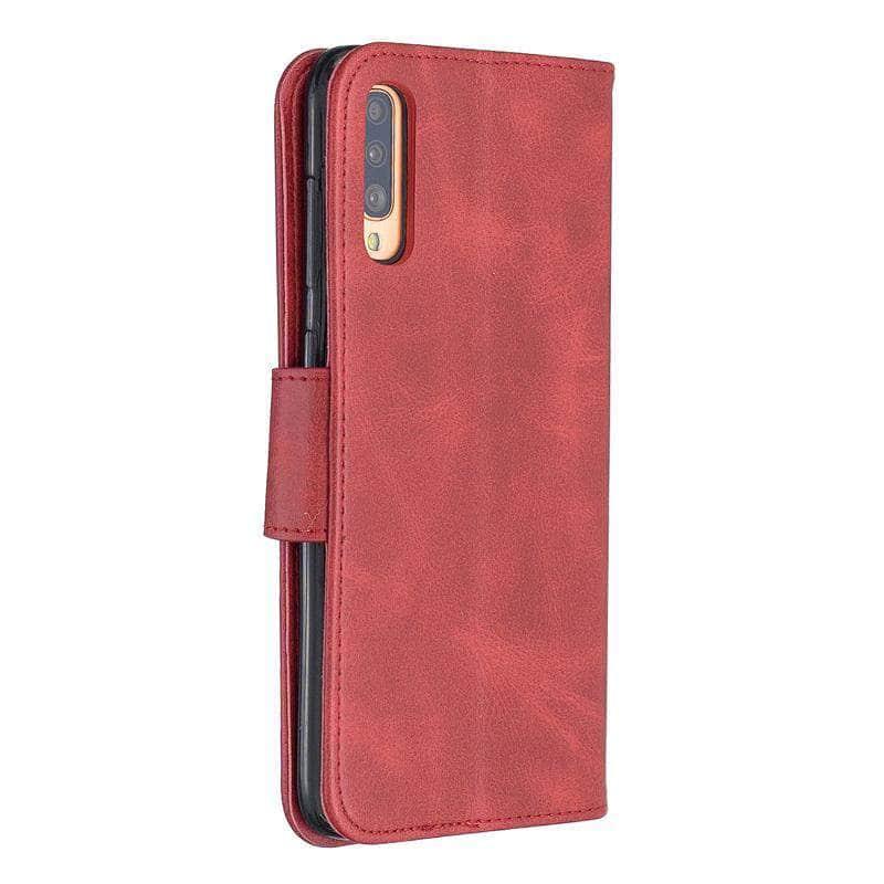 Samsung Galaxy Note 10 Plus A70 A20E A50 A40 A30 A10 J6 J4 Plus Vintage Flip Book Case - CaseBuddy