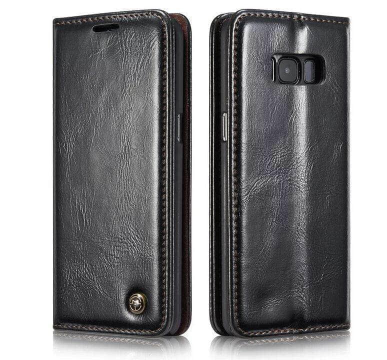 Case Buddy.com.au Note 8 Cases Black Samsung Galaxy Note 8 Deluxe Leather Organiser Case Samsung Galaxy Note 8 Deluxe Leather Organiser Case