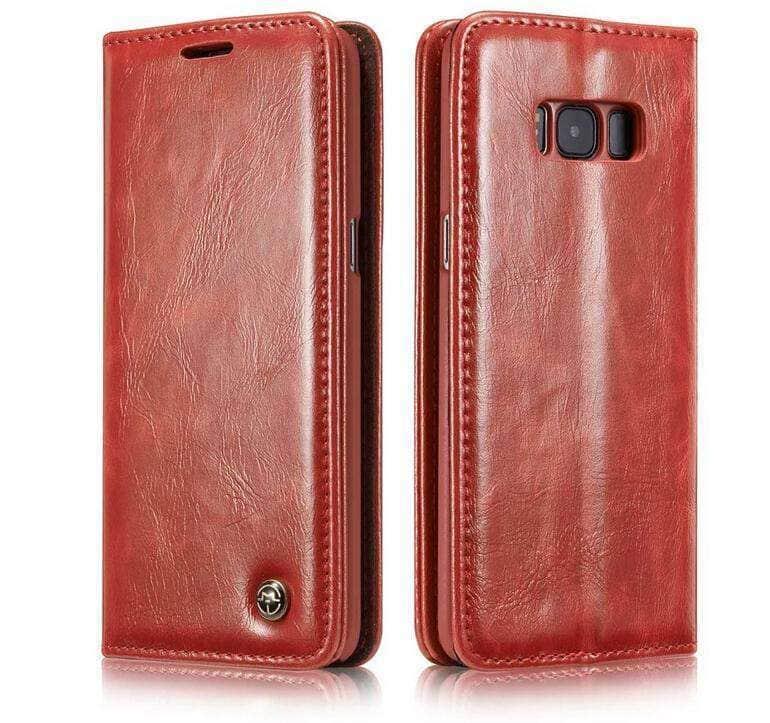 Case Buddy.com.au Note 8 Cases Red Samsung Galaxy Note 8 Deluxe Leather Organiser Case Samsung Galaxy Note 8 Deluxe Leather Organiser Case