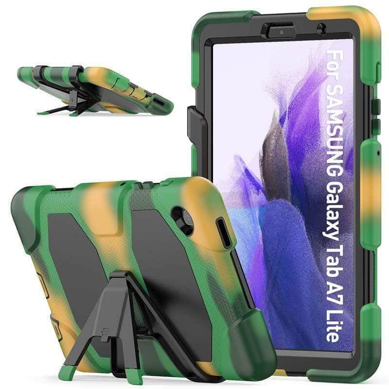 CaseBuddy Australia Casebuddy Shockproof Galaxy Tab A7 Lite 2021 Hard Military Heavy Duty Case