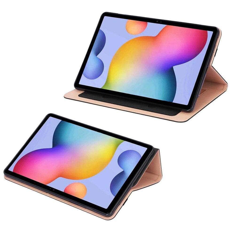 Slim Shell Case Galaxy Tab S7 Plus 12.4 T970 T975 Hand Holder - CaseBuddy