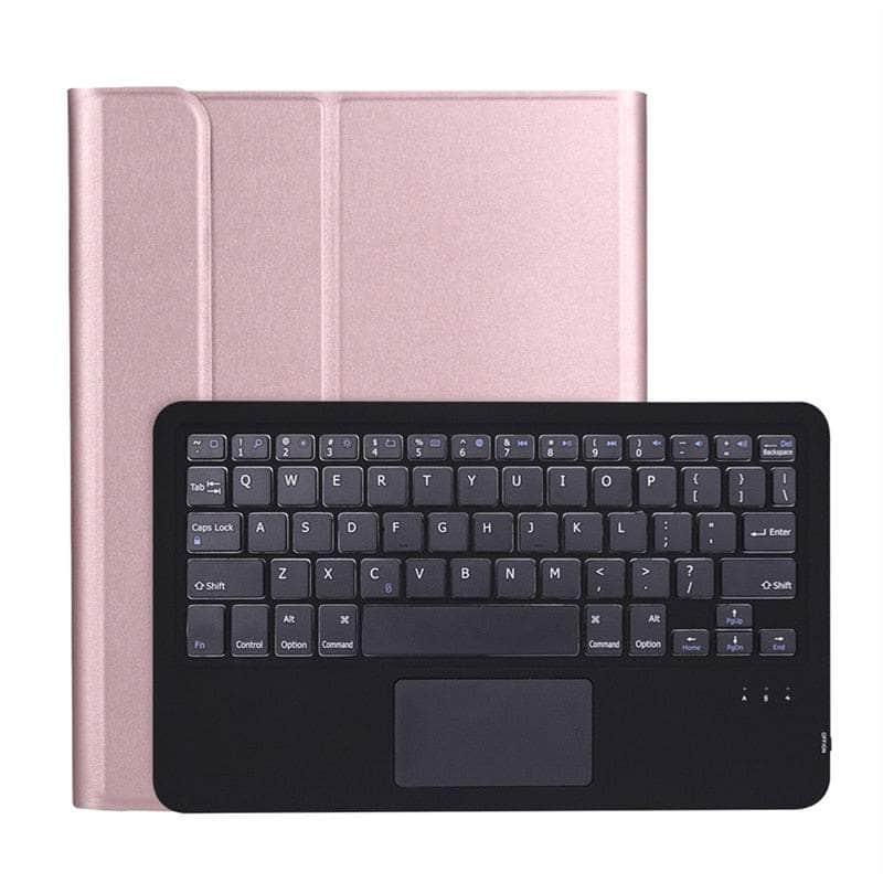 CaseBuddy Australia Casebuddy Rose keyboard case / iPad Air5 TouchPad Keyboard iPad Air 5 2022 Keyboard Case