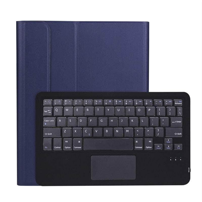 CaseBuddy Australia Casebuddy Dark blue key case / iPad Air5 TouchPad Keyboard iPad Air 5 2022 Keyboard Case