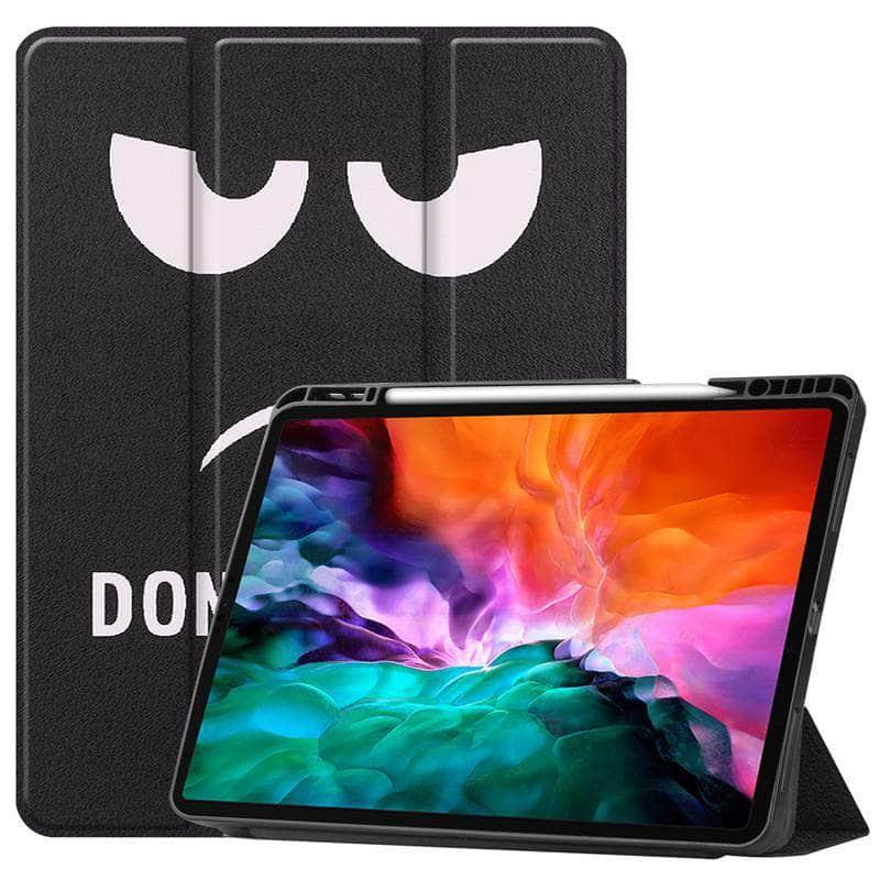 CaseBuddy Australia Casebuddy Tri-Fold Leather Flip Cover iPad Pro 2021 Protective Shell