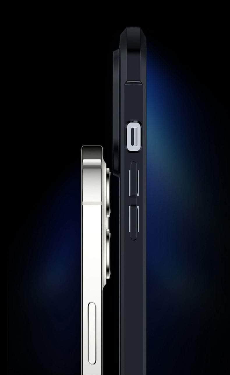 Casebuddy Black Clear / iPhone 14 Xundd iPhone 14 Magnetic Airbags Shockproof Shell